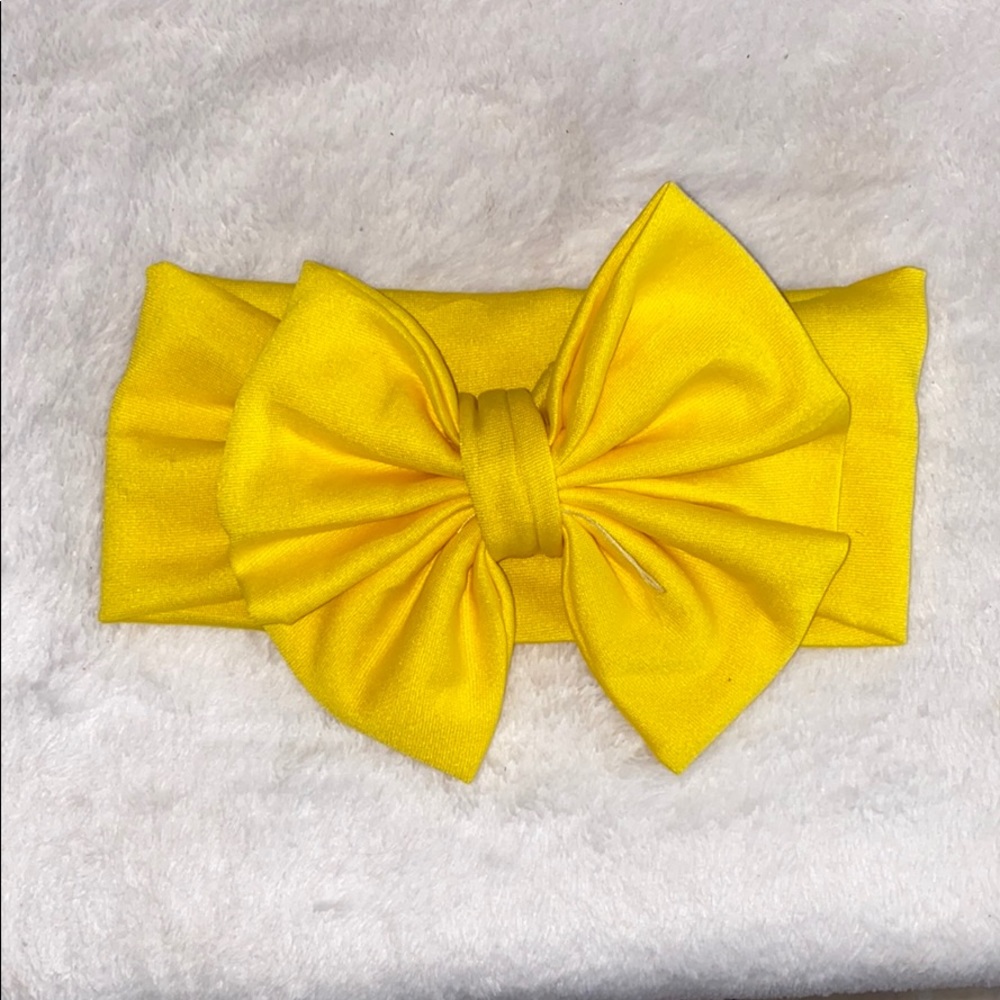 Baby bow headband